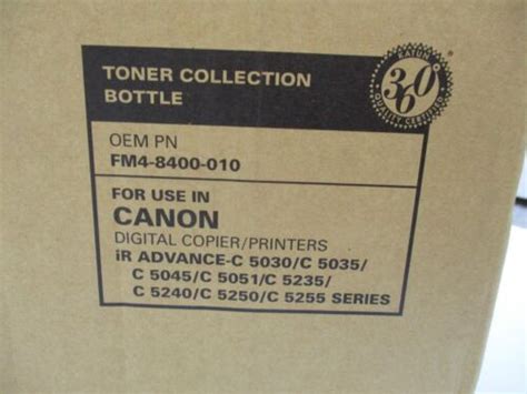 Resttonerbeh Lter F R Canon Waste Toner Bottle Ebay