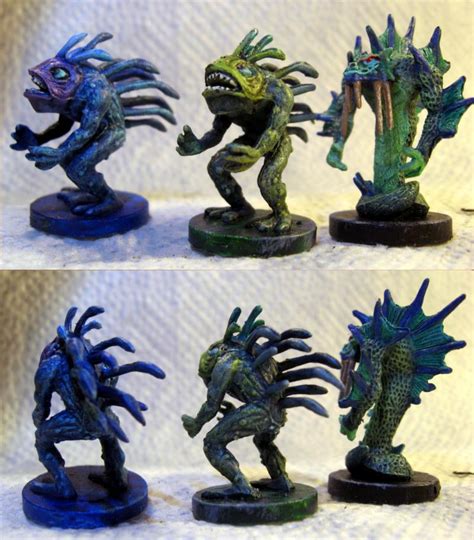 Chaos Daemons World Of Warcraft Boardgame Miniatures Painted