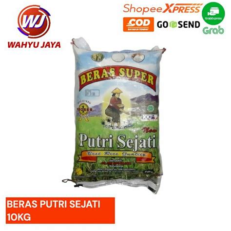 Jual Beras Putri Sejati 10kg Shopee Indonesia