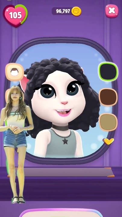 My Talking Angela 2 Lisa Makeover 💕 Mytalkingangela2 Lisa 💗 Short