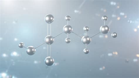 Taurine Molecular Structure D Model Molecule Sulfonic Acid