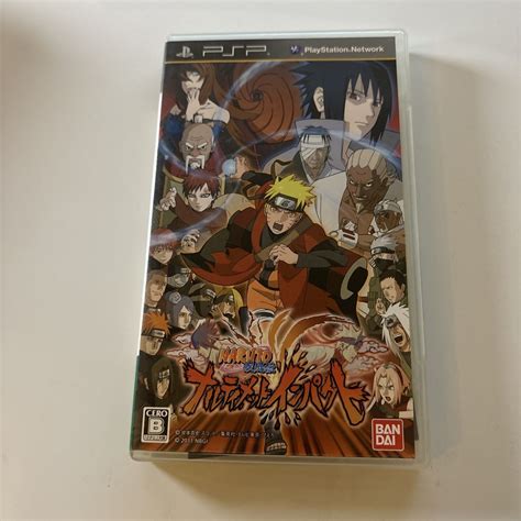 Naruto Shippuuden: Narutimate Impact - Sony PSP Playstation Portable J ...