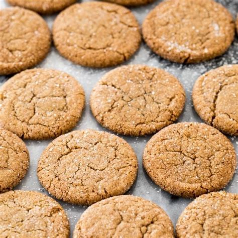 Crispy Gingersnap Cookies Artofit