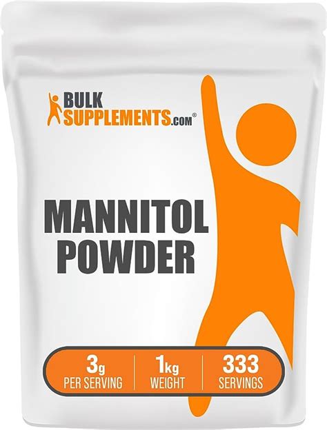 Amazon Bulksupplements Mannitol Powder Mannitol Sweetener