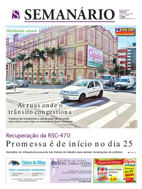 09082014 Jornal Semanário Edição 3052 By Jornal Semanário Bento