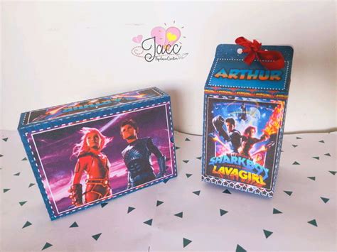 Kit Festa Shark Boy E Lava Girl Elo7 Produtos Especiais