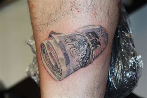 Roll Of Money Tattoo