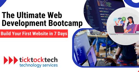 The Ultimate Web Development Bootcamp Build Your First Website In 7