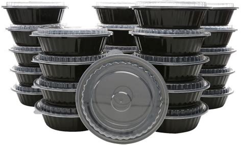 Black Base Food Containers In Dubai By Hotpack Packaging Industries Llc