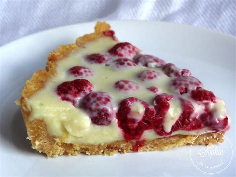 Tarte Aux Framboises Et Chocolat Blanc Sans Cuisson La Tendresse En