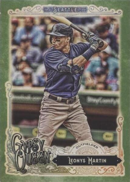 2017 Topps Gypsy Queen Green 70 Leonys Martin For Sale Online EBay