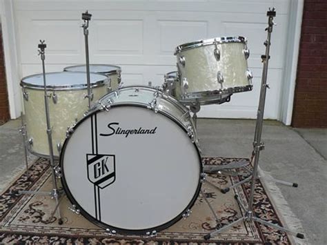 Slingerland Buddy Rich Drum Set With Canister Throne 60 OFF