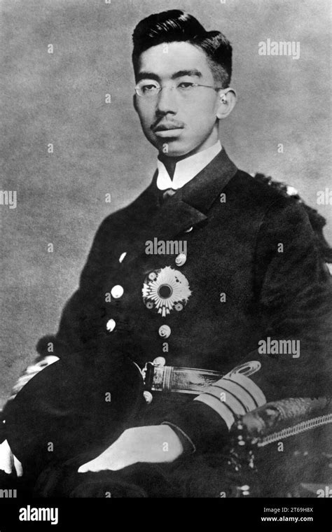 Hirohito, Japanese emperor. Undated photo, probably 1937 [automated ...