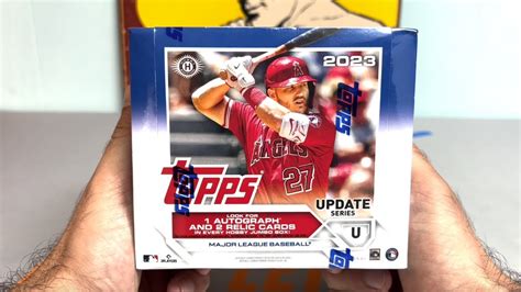 Topps Update Jumbo Hobby Box New Release Youtube