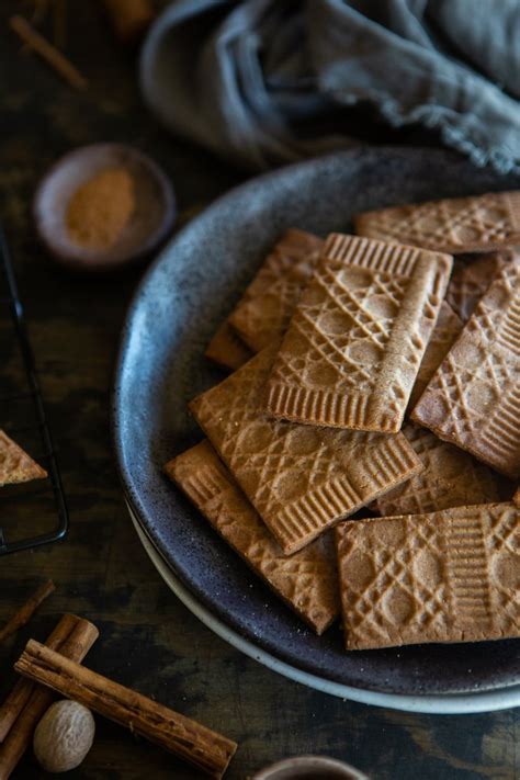 Vegan Speculaas Cookies Dutch Spiced Cookies By The Minimalist Vegan