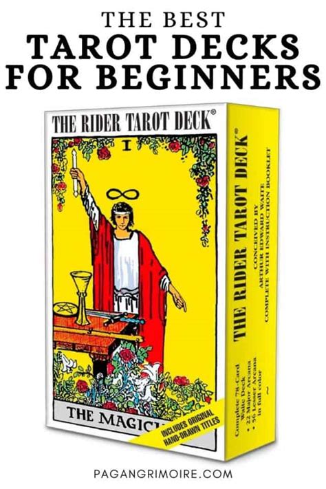 The Best Tarot Decks For Beginners The Pagan Grimoire