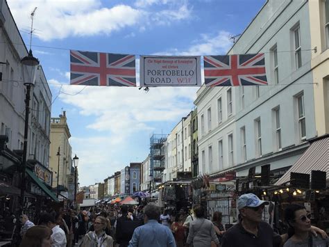 Portobello Road Market London Via Surrey