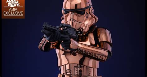 Toyhaven Hot Toys Star Wars 1 6th Scale Stormtrooper Shiny Copper Chrome Version 12 Inch Figure