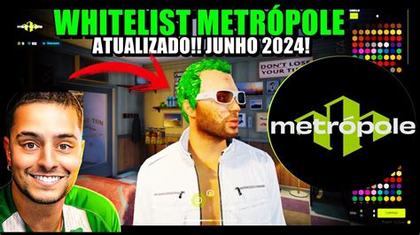 Cidade Metr Pole Gta Rp Como Fazer Whitelist Em Atualizado