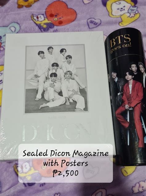 Bts Dicon Magazine Complete Set With Poster Set Hobbies And Toys