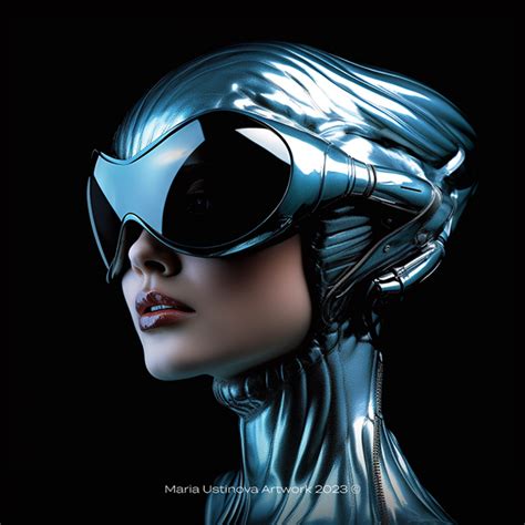 Futuristic characters on Behance