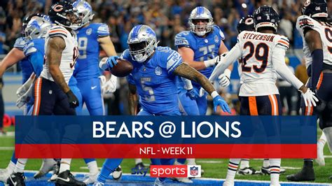 Chicago Bears 26 31 Detroit Lions Nfl Highlights Nfl News Sky Sports