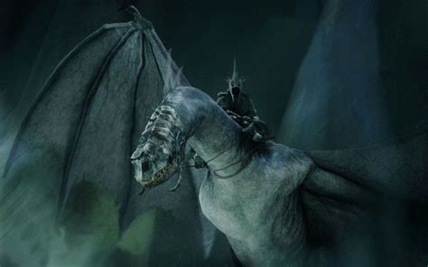 Nazg L Ringwraith Witch King On Fell Beast From Lord Of The Rings