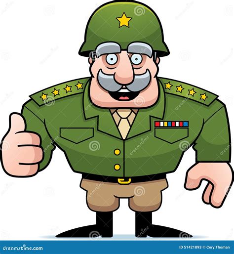 Army Cartoon Man