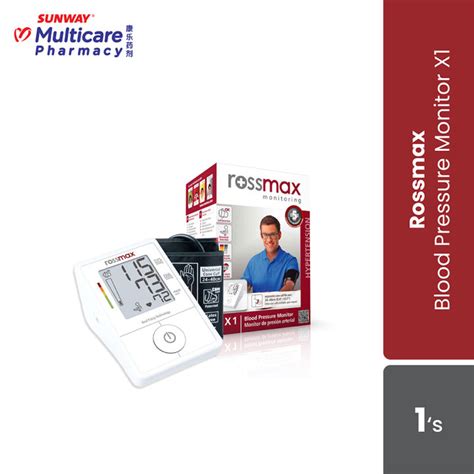 Rossmax Blood Pressure Monitor X1 Lazada