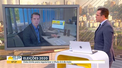 Eleitor Tem At O Dia De Maio Para Regularizar O T Tulo Bom Dia Sp G