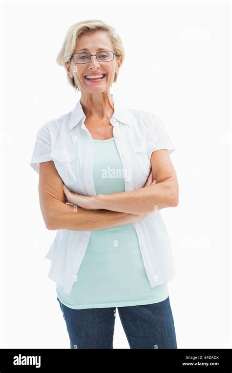 Femme Mature Avec Des Lunettes Banque De Photographies Et Dimages Haute R Solution Alamy
