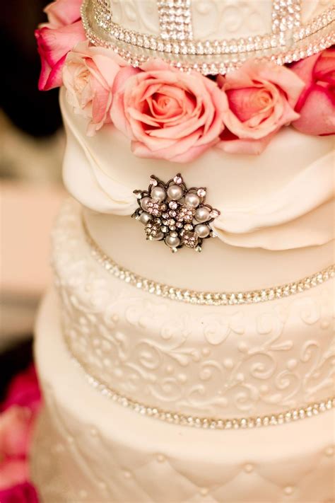 Diamond Wedding Cake Diamond Wedding Cakes Wedding Cakes Glamorous