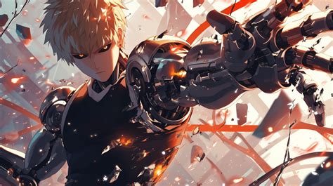 3840x2400 Resolution Genos Look One-Punch Man UHD 4K 3840x2400 ...