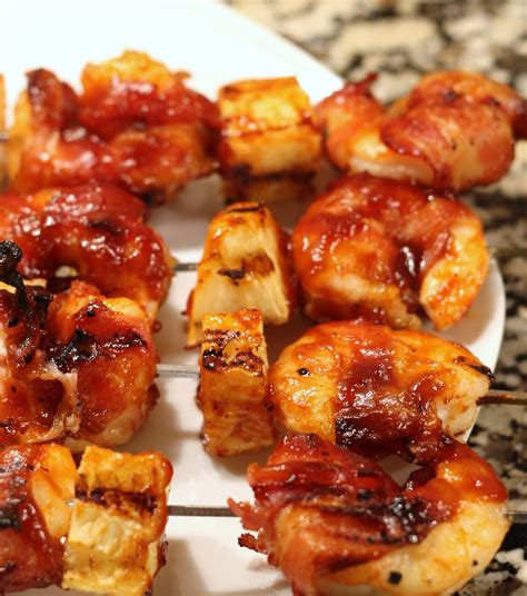 Bacon Wrapped Bbq Shrimp Slyh In The Kitchen