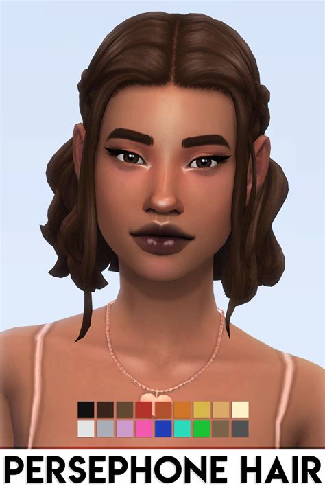 Imvikai Persephone Hair By Vikai Base Game Compatible Vrogue Co