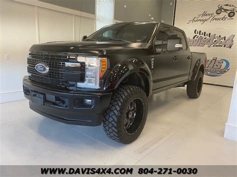 2017 Ford F 250 Platinum Crew Cab Short Bed 67 Power Stroke Turbo