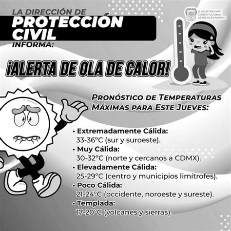 ¡importante Aviso La Dirección De Protección Civil Nos Alerta Sobre Una Ola De Estado De México