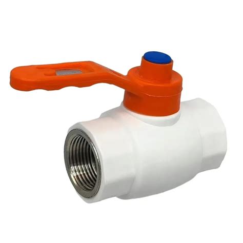 Way Straight Through Type Manual Pvc Ball Valve Long Handle Upvc