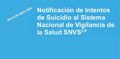 Nuevo Sistema De Vigilancia Epidemiologica De Intentos De Suicidio