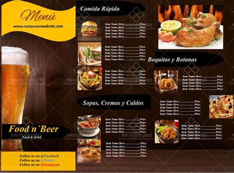 Menus Para Restaurantes Editables Y Gratis Hot Sex Picture