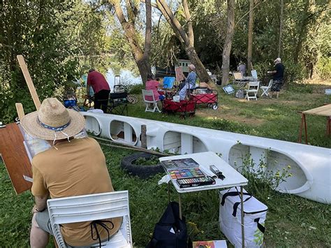 Super Journ E De Peinture Le Bateau Atelier De Vernon