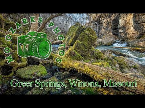 Greer Springs Near Winona Missouri Youtube