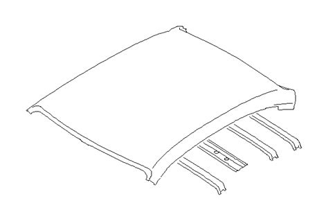 Subaru Legacy Roof Panel Complete WN Panel Used For The 53600AG00A9P