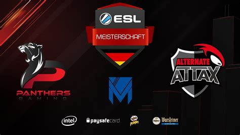 CS GO Panthers Gaming Vs Alternate ATTaX ESL Sommermeisterschaft