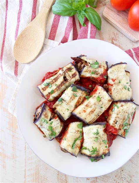 Eggplant Roll Ups Whole30 Recipe WhitneyBond