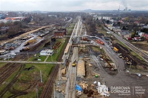 Dąbrowa Górnicza Trwa budowa centrum przesiadkowego tunelu pod torami