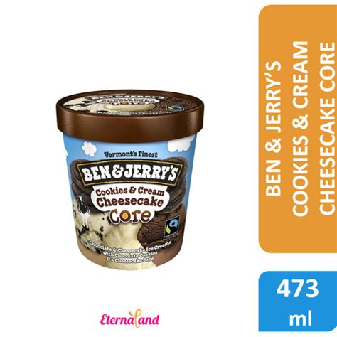 Jual Ben And Jerry Cookies And Cream Cheesecake Core Ice Cream Jakarta Utara Eternaland Tokopedia