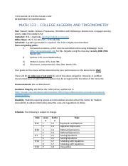 Syllabus Docx The College Of Staten Island Cuny Department Of