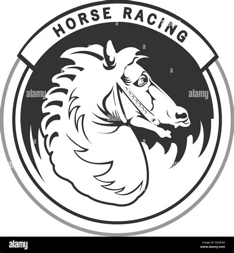 1950s horse racing Stock Vector Images - Alamy