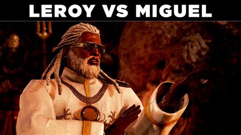 Leroy Vs Miguel Miguel Tekken 7 Leroy Tekken 7 Tekken 7 Miguel